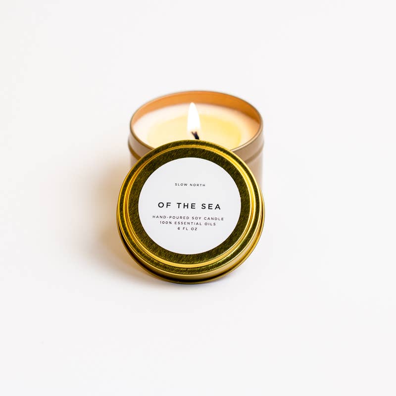 Travel Tin Candle | Of The Sea (6 oz)
