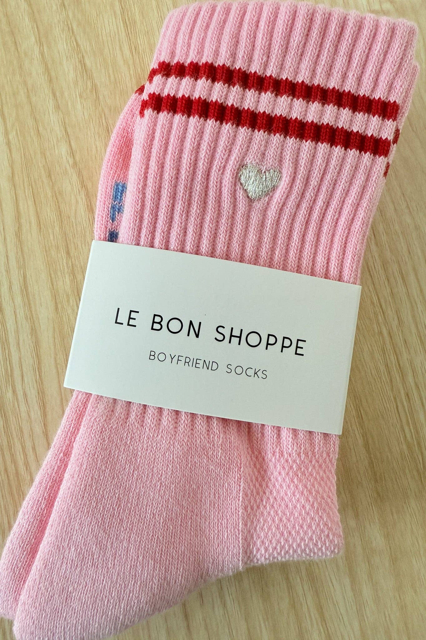 Embroidered Boyfriend Socks
