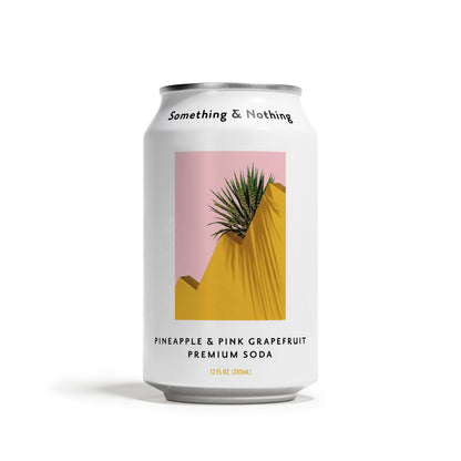 Pineapple &amp; Pink Grapefruit Premium Soda