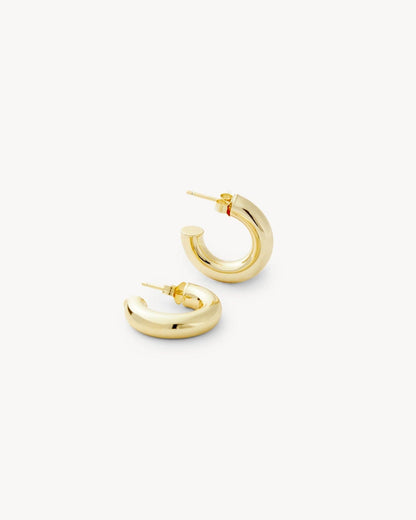 .75&quot; Perfect Hoops in Gold