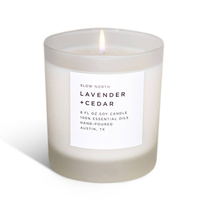 Lavender + Cedar Candle