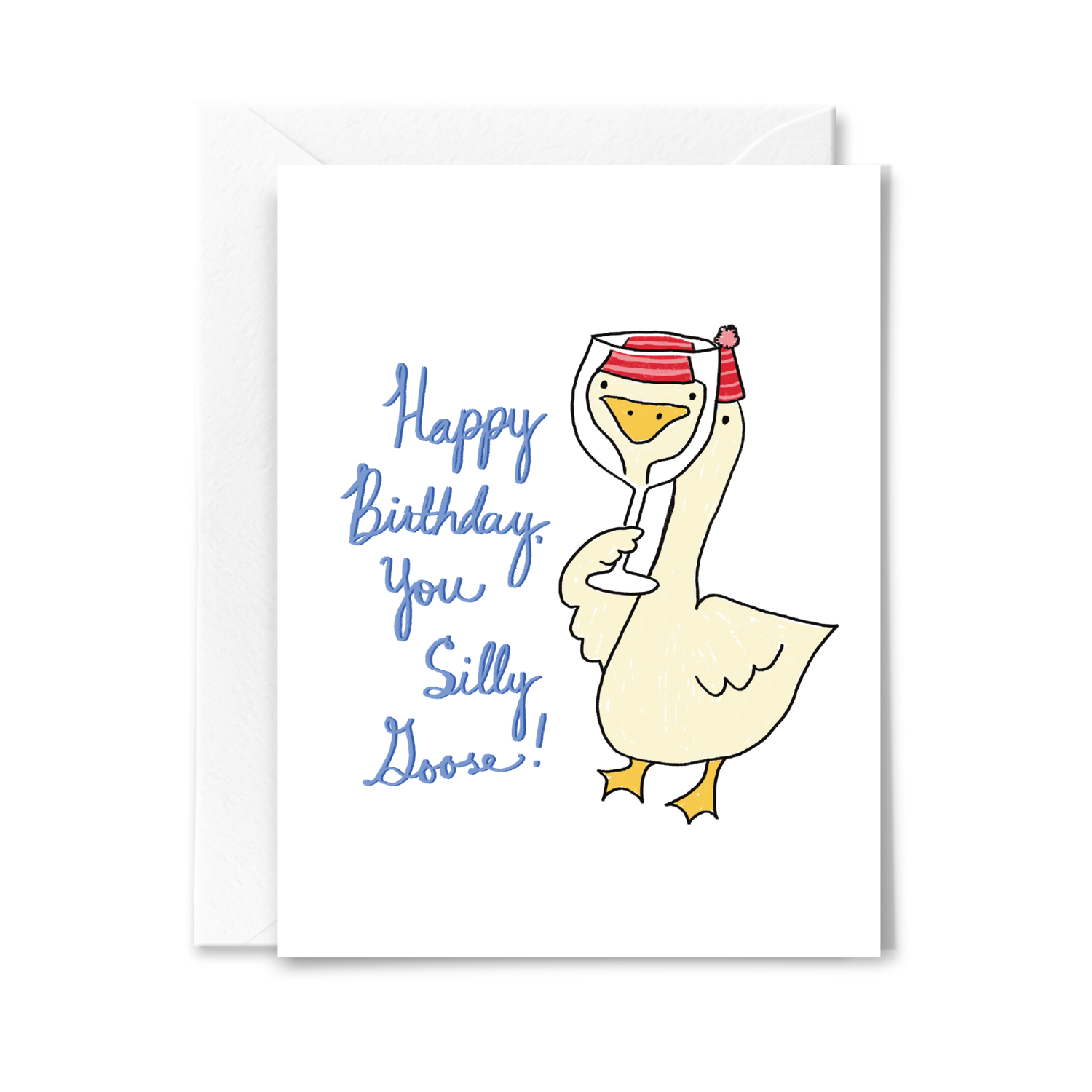 Silly Goose Birthday Card