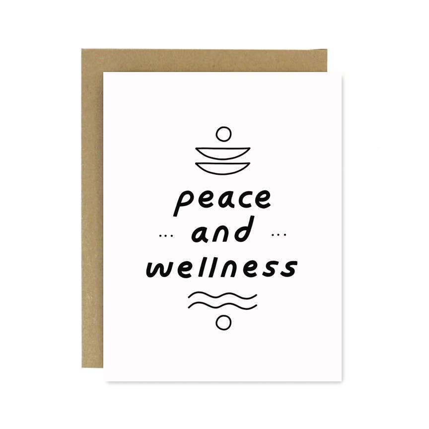 Peace and Wellness Card