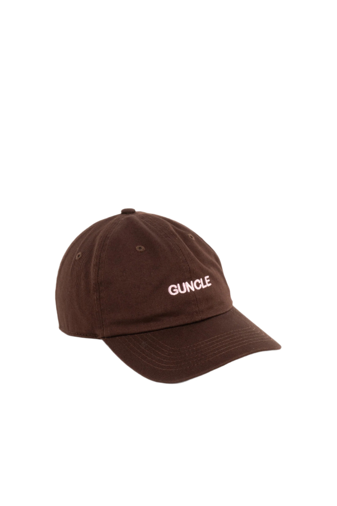 Brown cap with &