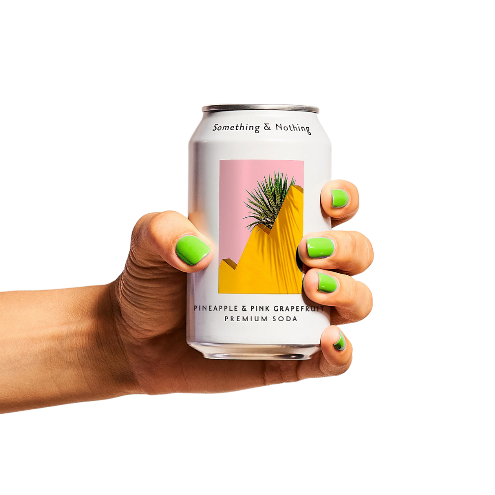 Pineapple &amp; Pink Grapefruit Premium Soda
