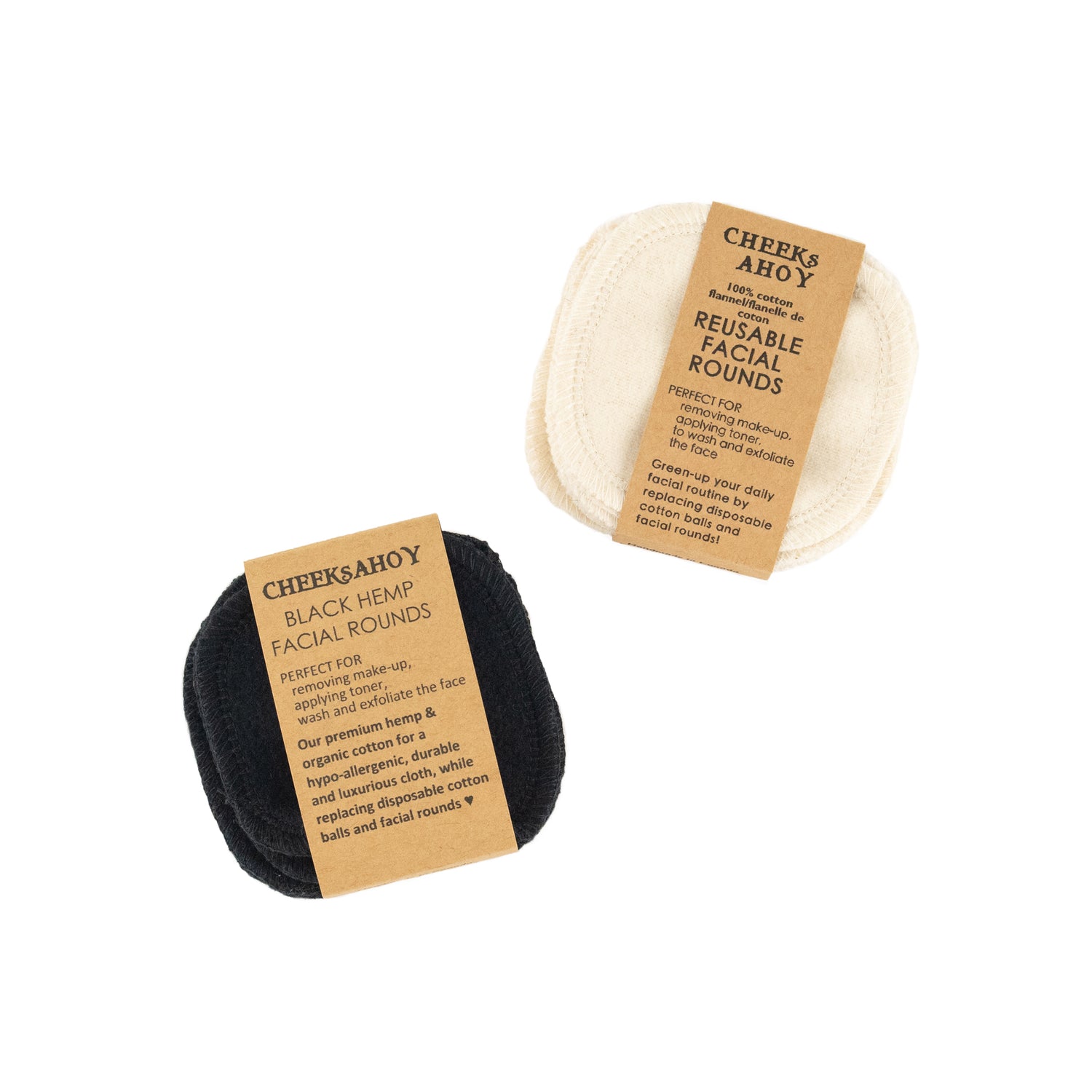 Zero-Waste Reusable Facial Rounds